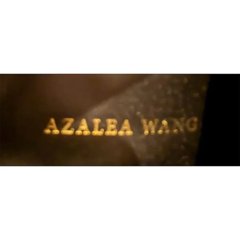 Azalea Wang Women's Black Over-The-Knee Platform Boots Square Toe 7.5
